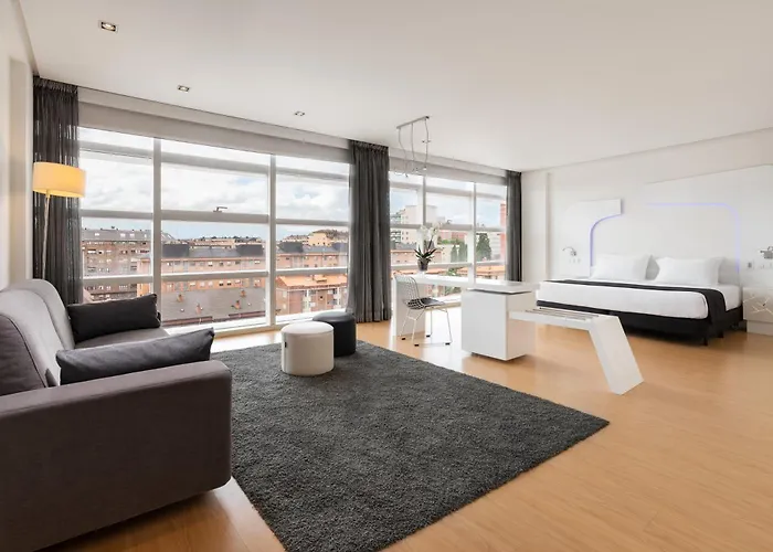 호텔 Eurostars Palacio De Cristal 오비에도